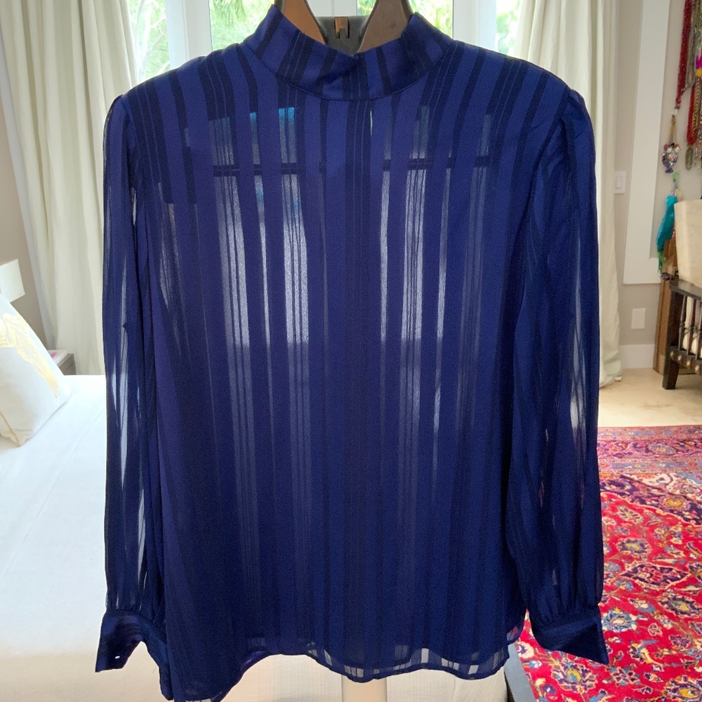 Ann Taylor Factory Chiffon Blouse